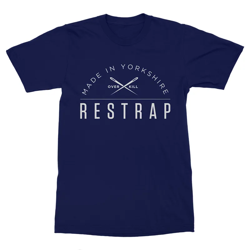 Restrap Logo T-Shirt - White or Navy Blue